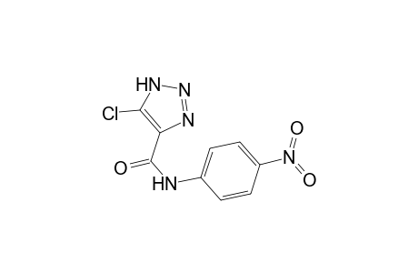 1,2,3-Triazole-4-carboxamide, N-(4-nitrophenyl)-5-chloro-