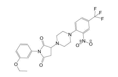 2,5-pyrrolidinedione, 1-(3-ethoxyphenyl)-3-[4-[2-nitro-4-(trifluoromethyl)phenyl]-1-piperazinyl]-