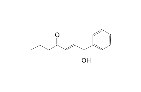 (E)-1-Hydroxy-1-phenyl-hept-2-en-4-one