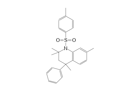 2,2,4,7-tetramethyl-1-[(4-methylphenyl)sulfonyl]-4-phenyl-1,2,3,4-tetrahydroquinoline