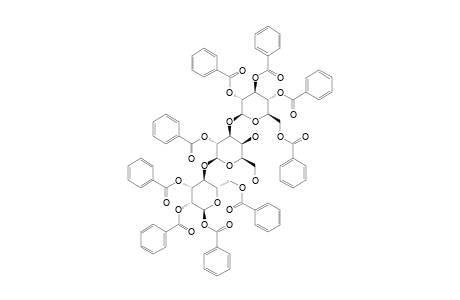 2,3,4,6-TETRA-O-BENZOYL-BETA-D-GLUCOPYRANOSYL-(1->3)-2-O-BENZOYL-BETA-D-GALACTOPYRANOSYL-(1->4)-1,2,3,6-TETRA-O-BENZOYL-ALPHA-D-MANNOPYRANOSE
