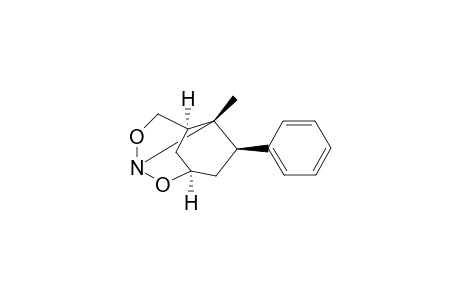 (1R*,6R*,7S*,8R*)-3-Aza-7-methyl-2,4-dioxa-8-phenyltricyclo[4.3.1.0(3,7)]decane