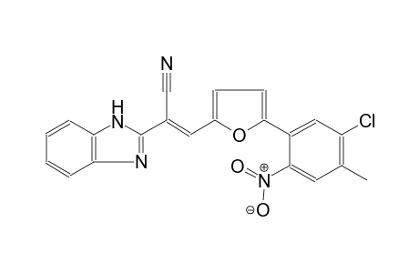 1H-benzimidazole-2-acetonitrile, alpha-[[5-(5-chloro-4-methyl-2-nitrophenyl)-2-furanyl]methylene]-