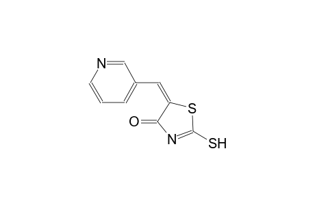 (5E)-5-(3-pyridinylmethylene)-2-sulfanyl-1,3-thiazol-4(5H)-one
