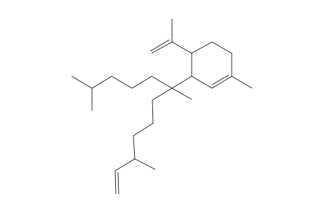 1-Methyl-4-(prop-1-en-2-yl)-3-(2,6,10-trimethyldodec-11-en-6-yl)cyclohex-1-ene