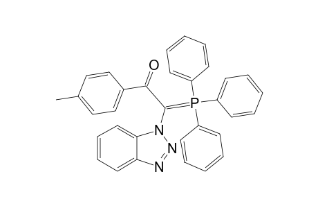 [.alpha.-Benzotriazol-1-yl-.alpha.(4-methylbenzoyl)methylene]triphenylphosphorane