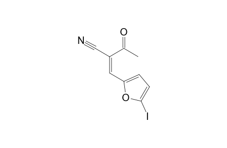 2-[5'-Iodo-2'-furylmethylene)-3-oxobutanenitrile