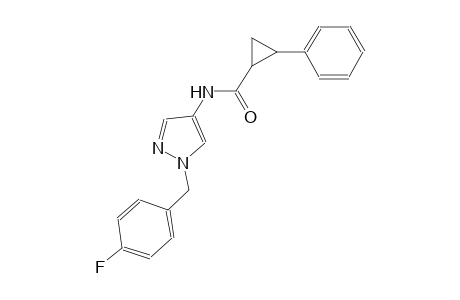 N-[1-(4-fluorobenzyl)-1H-pyrazol-4-yl]-2-phenylcyclopropanecarboxamide