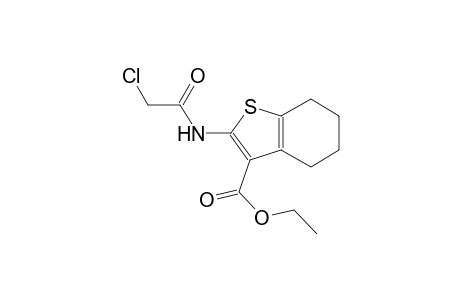 ethyl 2-[(chloroacetyl)amino]-4,5,6,7-tetrahydro-1-benzothiophene-3-carboxylate