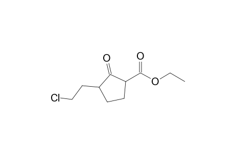 3-(2-Chloroethyl)-2-keto-cyclopentanecarboxylic acid ethyl ester
