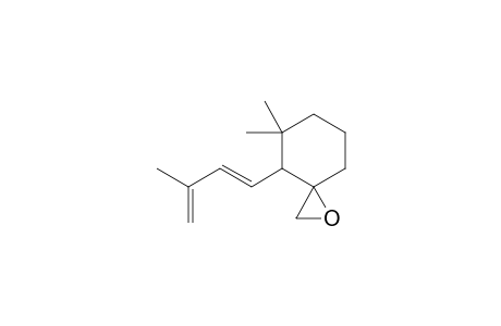 1-Oxaspiro[2.5]octane, 5,5-dimethyl-4-(3-methyl-1,3-butadienyl)-