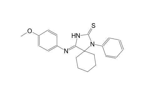 1,3-diazaspiro[4.5]decane-2-thione, 4-[(4-methoxyphenyl)imino]-1-phenyl-, (4Z)-