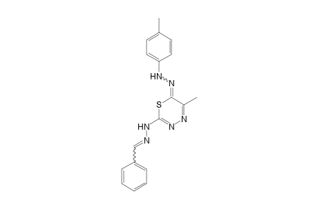 N-Benzylidene-N'-(6-p-tolylhydrazono-5-methyl-6H-[1,3,4]thiadiazine-2-yl)-hydrazine