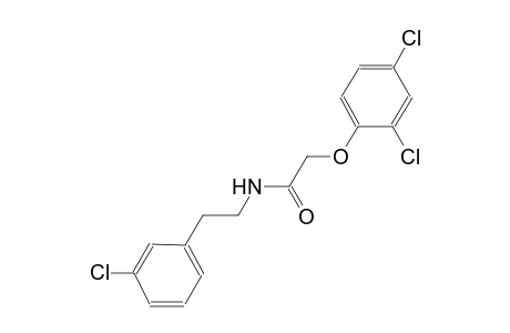 N-[2-(3-chlorophenyl)ethyl]-2-(2,4-dichlorophenoxy)acetamide