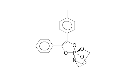 [1,2-BIS(4-METHYLPHENYL)ETHYNEDIOXY](N,O-DIMETHYLENEAMINOOXY)(N,O'-DIMETHYLENEAMINOOXY)PHOSPHORANE