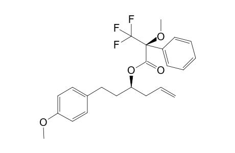 (alpha-R)-alpha-Methoxy-alpha-(trifluoromethyl)benzeneacetic Acid (1R)-1-[2-(4-Methoxyphenyl)ethyl]but-3-en-1-yl Ester