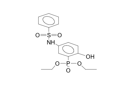 4-PHENYLSULPHONYLAMIDO-2-DIETHOXYPHOSPHORYLPHENOL
