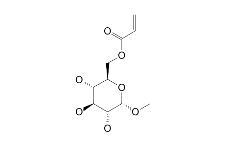 METHYL-6-O-ACRYL-ALPHA-D-GLUCOPYRANOSIDE