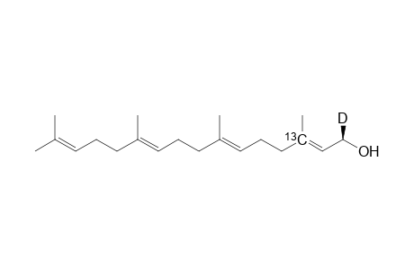 (1R)-(3-13C, 1-2H)Geranylgeraniol