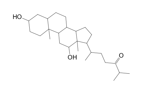 Cholestan-24-one, 3,12-dihydroxy-, (3.alpha.,5.beta.,12.alpha.)-
