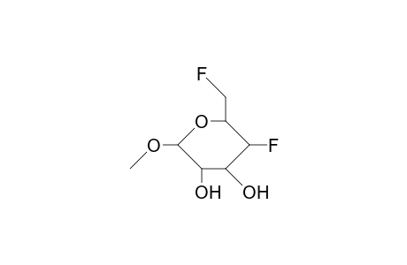Methyl-4,6-dideoxy-4,6-difluoro.alpha.-D-glucopyranosid