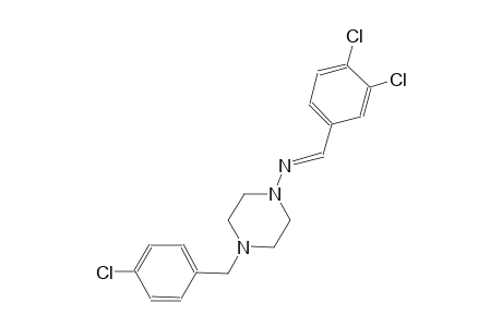 1-piperazinamine, 4-[(4-chlorophenyl)methyl]-N-[(E)-(3,4-dichlorophenyl)methylidene]-