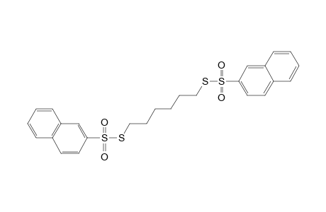 S-(6-([2-Naphthyl(dioxido)sulfanyl]sulfanyl)hexyl) 2-naphthalenesulfonothioate