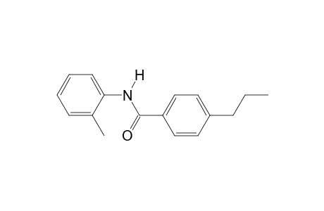 4-Propyl-N-(2-methylphenyl)benzamide