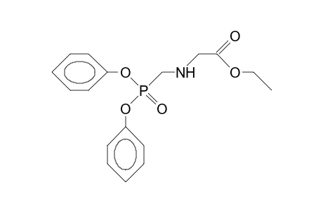 N-(Diphenyl-phosphinylmethyl)-glycine ethyl ester