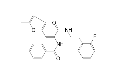 benzamide, N-[(E)-1-[[[2-(2-fluorophenyl)ethyl]amino]carbonyl]-2-(5-methyl-2-furanyl)ethenyl]-