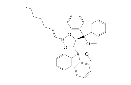 (4R,5R)-2-[(E)-hept-1-enyl]-4,5-bis[methoxy(diphenyl)methyl]-1,3,2-dioxaborolane