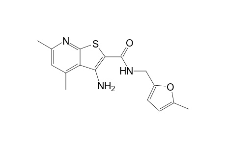 N2-(5-Methyl-2-furylmethyl)-3-amino-4,6-dimethylthieno[2,3-b]pyridine-2-carboxamide