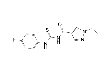 N-[(1-ethyl-1H-pyrazol-4-yl)carbonyl]-N'-(4-iodophenyl)thiourea