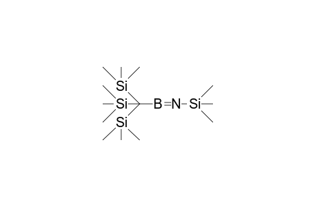 Trimethylsilylimino-tris(trimethylsilyl)methyl-borane