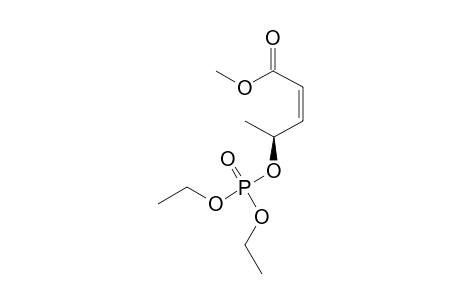 METHYL-(2Z,4S)-(DIETHOXY-PHOSPHORYLOXY)-PENTENOATE