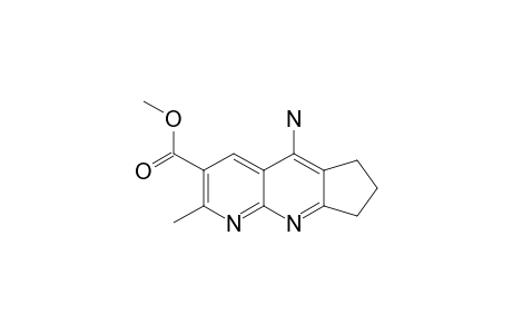 5-AMINO-2-METHYL-7,8-DIHYDRO-6-H-CYCLOPENTY-[B]-[1.8]-NAPHTHYRIDINE-3-CARBOXYLATE