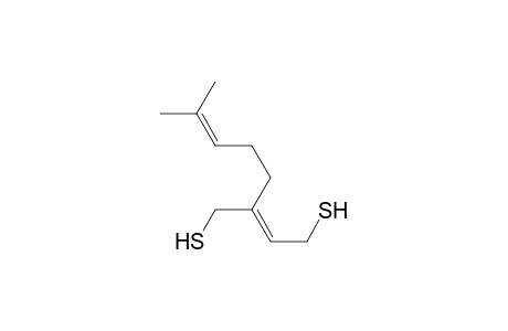 2-Butene-1,4-dithiol, 2-(4-methyl-3-pentenyl)-