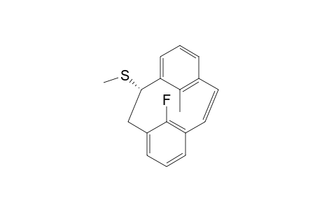 8-Fluoro-16-methyl-10-methylsulfanyl[2(2)]metacyclophan-1-ene