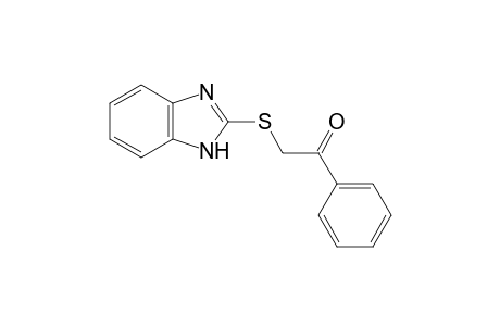 2-[(2-benzimidazolyl)thio]acetophenone