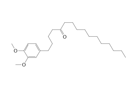 1-(3',4'-Dimethoxyphenyl)hexadecan-5-one