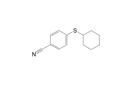 4-(Cyclohexylthio)benzonitrile