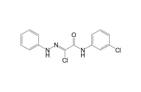 (1Z)-2-(3-chloroanilino)-2-keto-N-phenyl-acetohydrazonoyl chloride