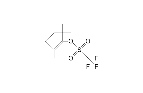 2,5,5-Trimethyl-cyclopent-1-en-1-yl trifluoromethylsulfonate