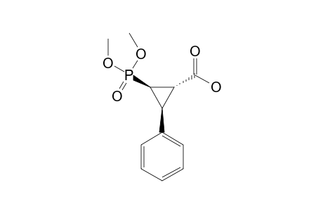 (1R,2R)-(DIMETHOXY-PHOSHORYL)-3S-PHENYL-CYCLOPROPANECARBOXYLIC-ACID