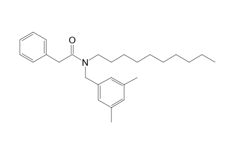 Acetamide, 2-phenyl-N-(3,5-dimethylbenzyl)-N-decyl-