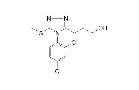 Propanol, 3-[4-(2,4-dichlorophenyl)-5-methylthio-1,2,4-triazol-3-yl]-
