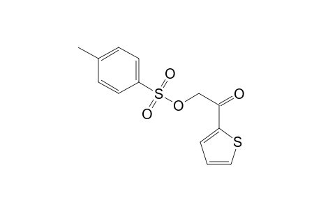 (2-oxidanylidene-2-thiophen-2-yl-ethyl) 4-methylbenzenesulfonate