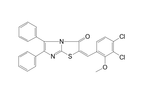 2-(3,4-Dichloro-2-methoxy-benzylidene)-5,6-diphenyl-imidazo[2,1-b]thiazol-3-one