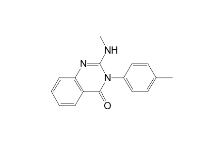 4(3H)-Quinazolinone, 2-(methylamino)-3-(4-methylphenyl)-