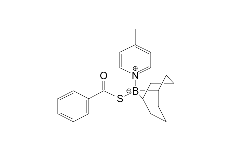 Monothiobenzoic acid, 9-borabicyclo[3.3.1]non-9-yl ester (N-B) .gamma.-Picoline